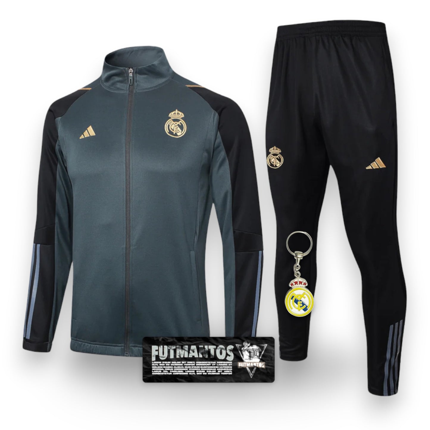 Agasalho de treino Real Madrid I 24/25 - Treino  | Futmantos