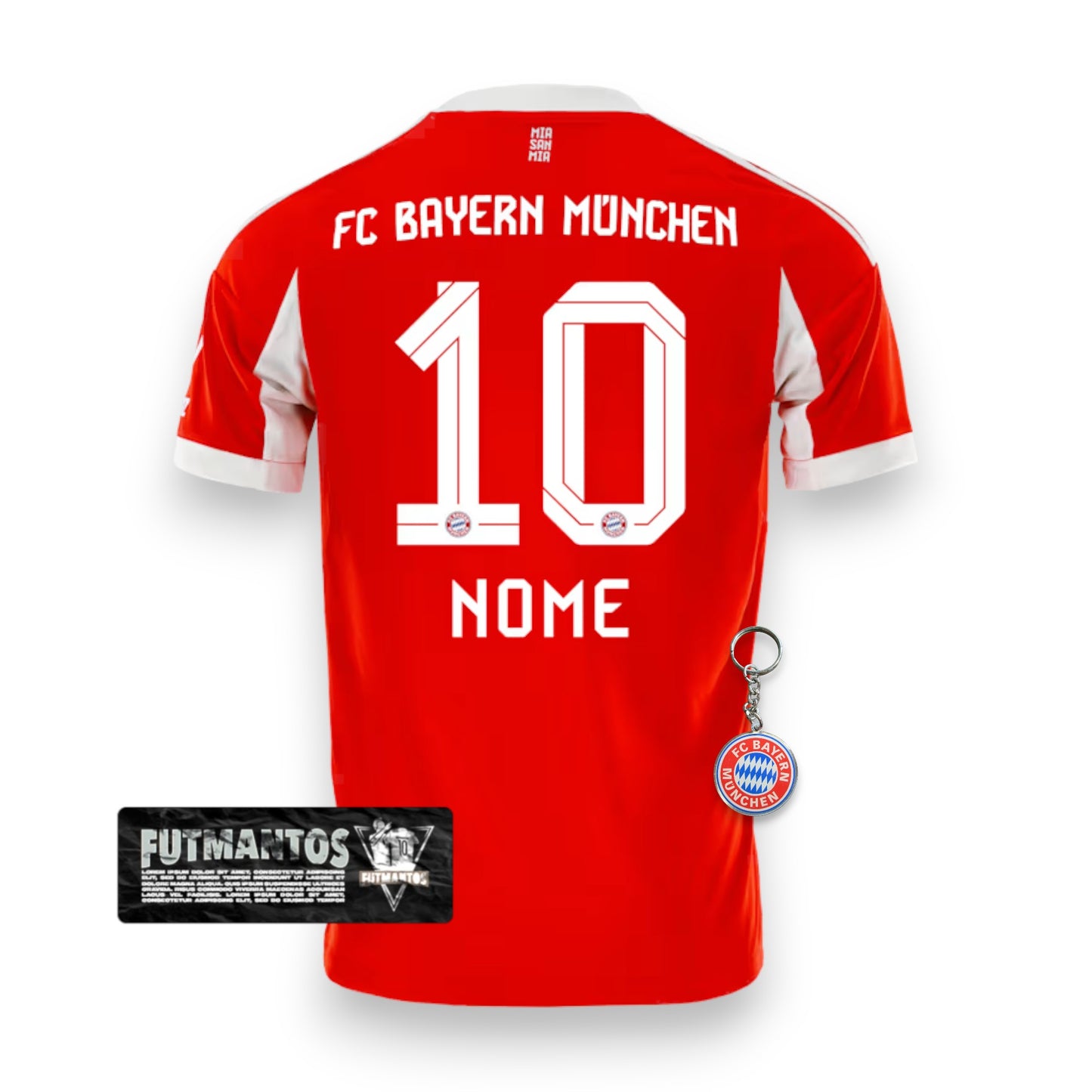 Camisa Bayern de Munique I 25/26 - MÜLLER #25  | FutMantos