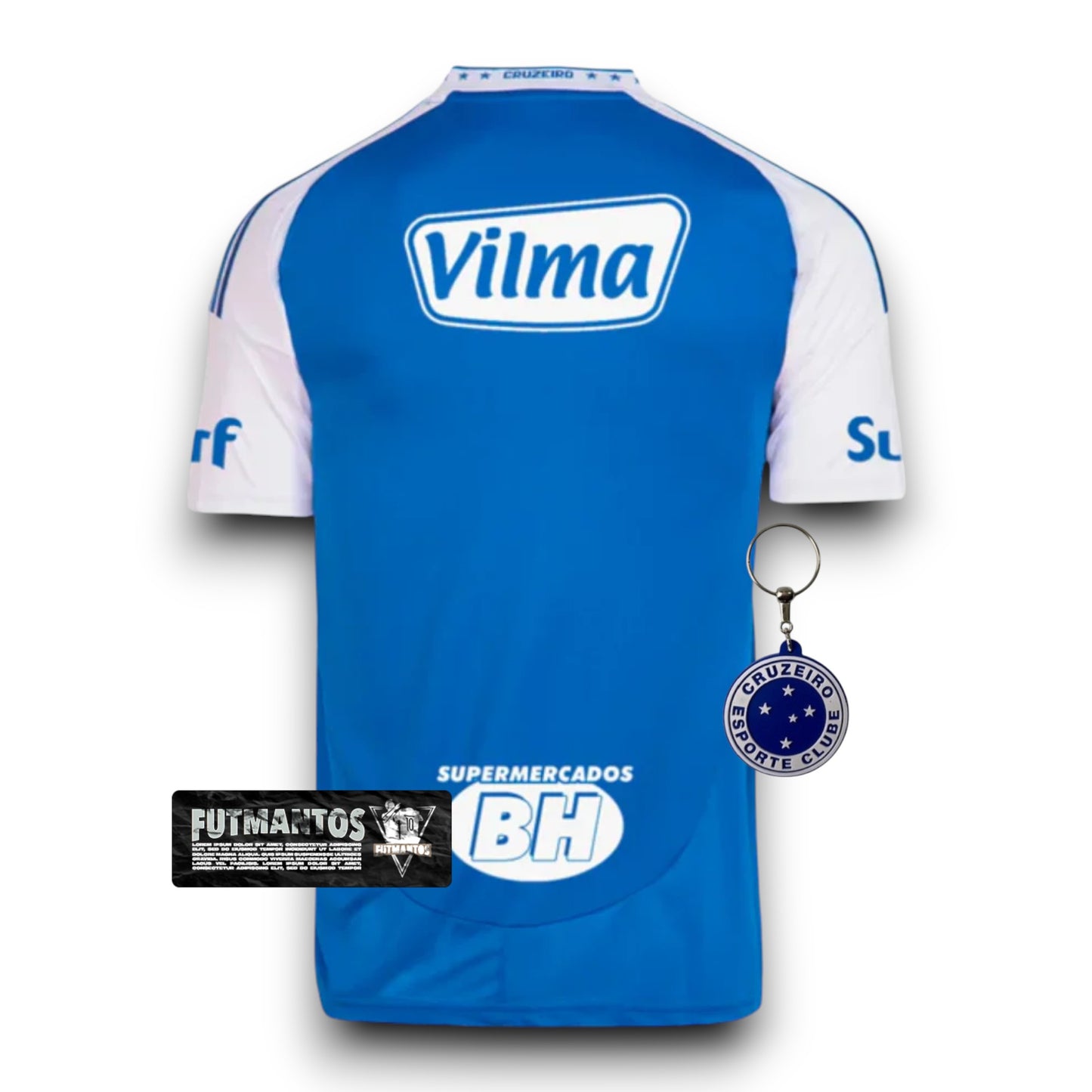 Camisa Cruzeiro l 25/26 Patrocínio | FutMantos