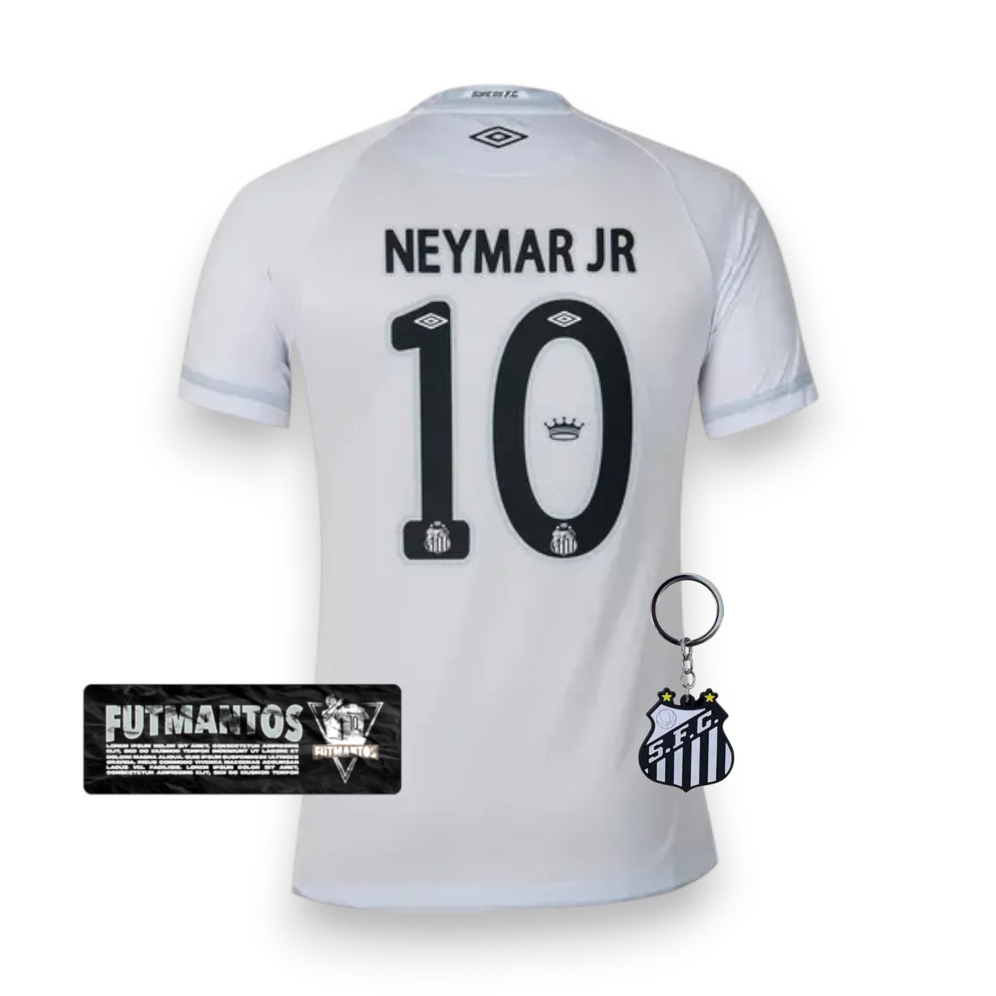 Camisa Santos I 25/26 - NEYMAR JR. #10 | FutMantos