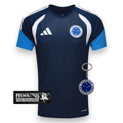 Camisa de Treino Cruzeiro 26/27 azul Escuro - Futmantos