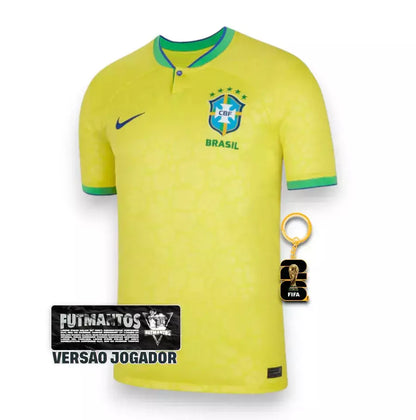 Camisa Brasil 2022 - VERSÃO JOGADOR|FutMantos