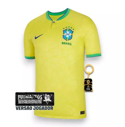 Camisa Brasil 2022 - VERSÃO JOGADOR|FutMantos