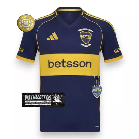 Camisa Boca Juniors l 25/26 - 120 Anos Super Mundial | FutMantos