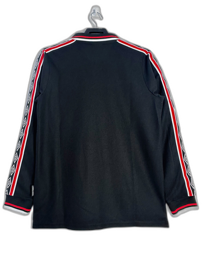 Camisa Manchester United 1998 Goleiro Preto - Versão Retrô