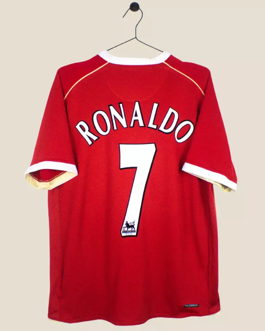 Camisa Manchester United 2006/07 - Retrô - Ronaldo #7