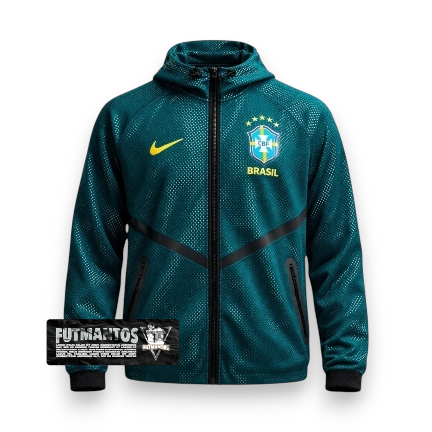 Corta Vento Brasil 26/27 - Treino | FutMantos