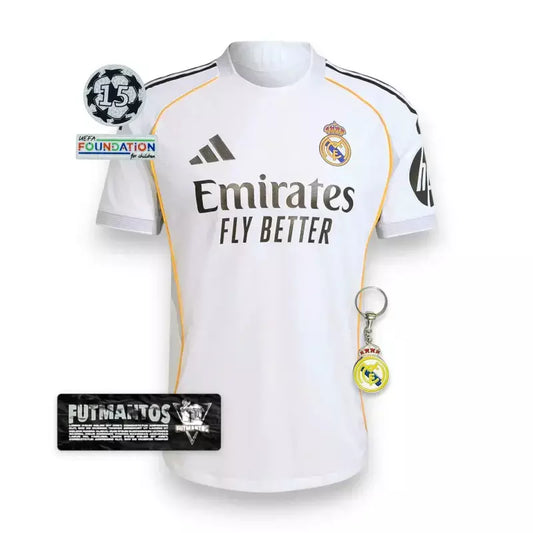 Camisa Real Madrid I 25/26 - Torcedor